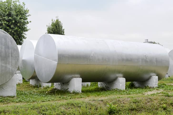 metalowe zbiorniki na nawozy płynne